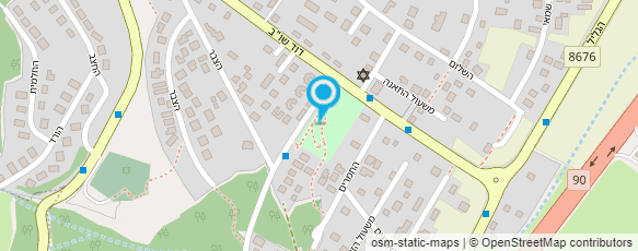 מפת הגעה אל בקתה בנוף