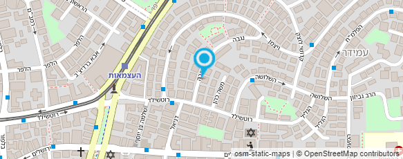 מפת הגעה אל מנעולן בזמן