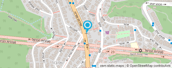 מפת הגעה אל ד"ר שלזינגר אילן