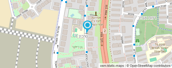 מפת הגעה אל בהגן אילנה מפת הגעה אל בהגן אילנה