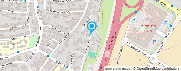 מפת הגעה אל ציון רובין מפת הגעה אל ציון רובין