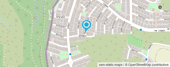 מפת הגעה אל חוסרבי דניאל