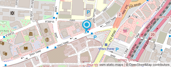 מפת הגעה אל עו"ד כץ יפעת