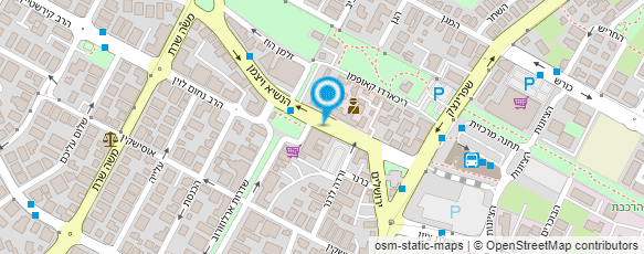 מפת הגעה אל פלאפל הנשיא