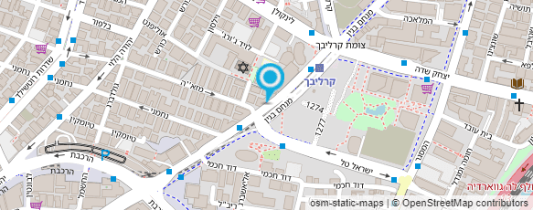 מפת הגעה אל כלל פיננסים בטוחה- הנהלה