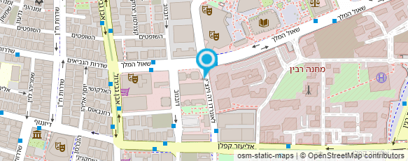 מפת הגעה אל נרקיס יצוגים בשיתוף שרגא בר בע"מ