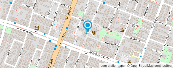 מפת הגעה אל הקיוסק האוטומטי