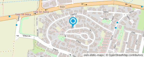 מפת הגעה אל גלי לוי - מעצבת גרפית