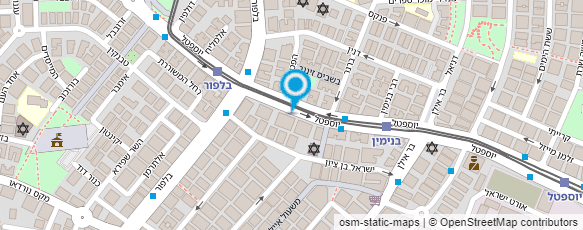 מפת הגעה אל מ.נ שרותי גינון