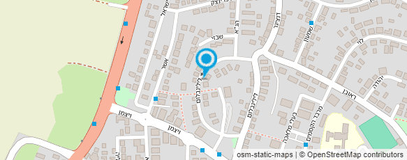 מפת הגעה אל אוהד השכרת מסכים ומקרנים