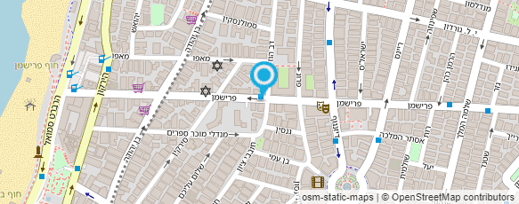 מפת הגעה אל שחר דובינסקי ריקי