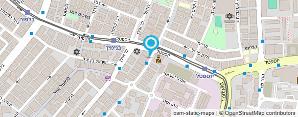 מפת הגעה אל בן סימון מאיר