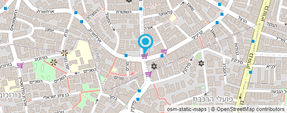 מפת הגעה אל דיויד - שיאצו ועיסוי רקמות