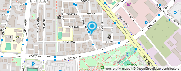 מפת הגעה אל גינגיחשוילי אהרון - רפואי וספורטיבי