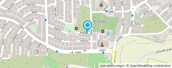 מפת הגעה אל עומר אורית