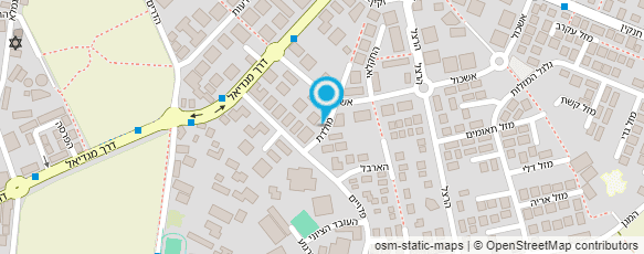 מפת הגעה אל נתי פטישי