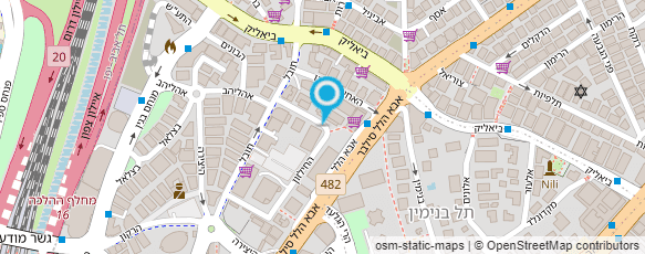 מפת הגעה אל עו"ד ורוד עמי