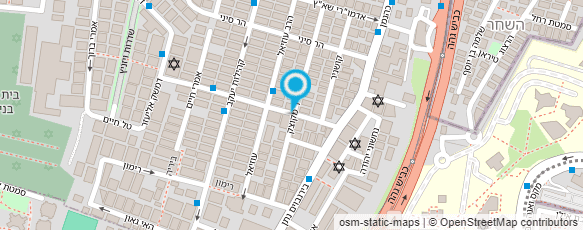 מפת הגעה אל גני הזית - לאירועים קטנים