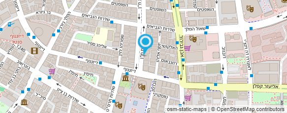 מפת הגעה אל רם שרון - עורכי דין