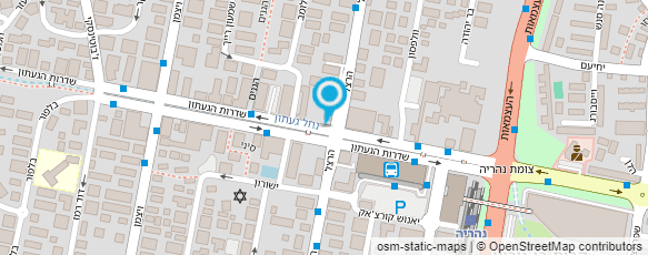 מפת הגעה אל אברהם עזריאל אדוארד-רו"ח