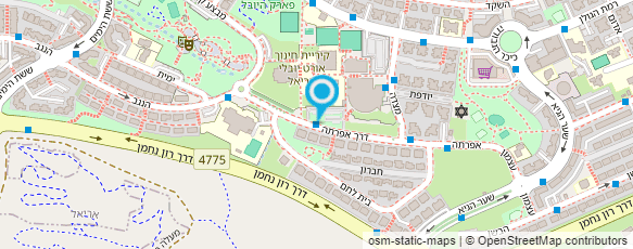 מפת הגעה אל ספא אריאל