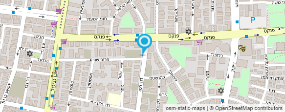 מפת הגעה אל עו"ד לביא-צוקרמן אסי