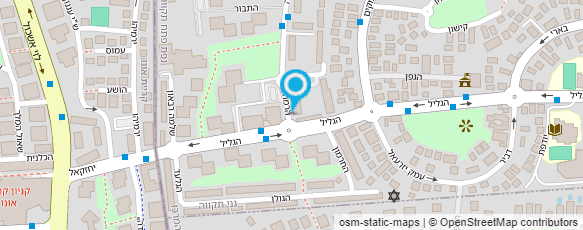 מפת הגעה אל ג.מ בניה מתקדמת