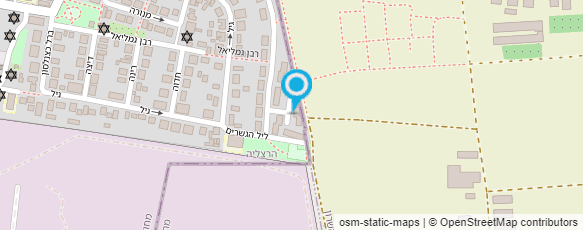 מפת הגעה אל ניקנזר דניאל - טיפולים הוליסטיים