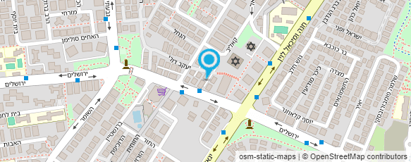 מפת הגעה אל הבית של מירית מפת הגעה אל הבית של מירית