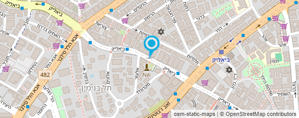 מפת הגעה אל מיכל דיין דובב