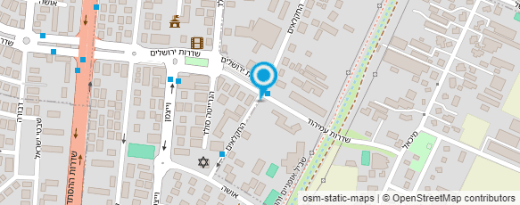 מפת הגעה אל בי"ס טכנולוגי יעדים