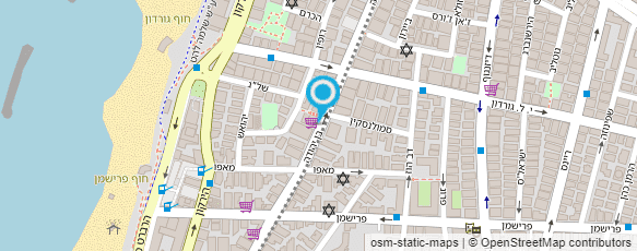 מפת הגעה אל פיור - מכון כושר