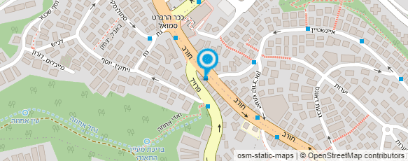 מפת הגעה אל סטודיו לקדרות בכרמל