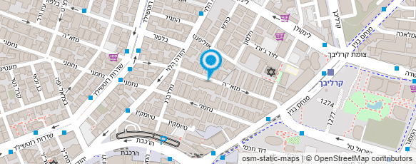 מפת הגעה אל יפה דגן - משרד עו"ד