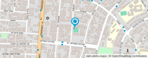 מפת הגעה אל אולפנית שח'ם תיכון תורני לבנות