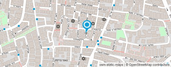 מפת הגעה אל שוורץ אסתר