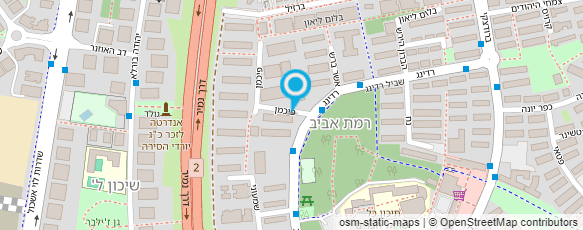 מפת הגעה אל ארזה פרוכטר אופטומטריסטית קלינית מפת הגעה אל ארזה פרוכטר אופטומטריסטית קלינית