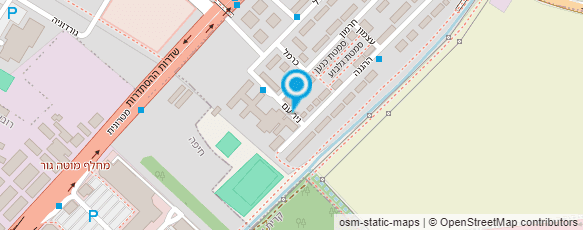 מפת הגעה אל קרית החינוך אורט קרית ביאליק