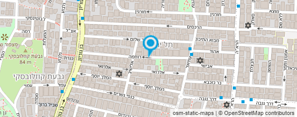 מפת הגעה אל אופק שרותי תרגום