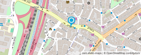 מפת הגעה אל סטודיו ג`י