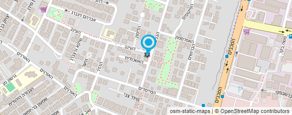 מפת הגעה אל איל"ן - איגוד ישראלי לילדים נפגעים