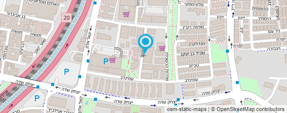 מפת הגעה אל סנדיק קומיוניקיישן