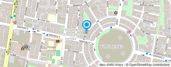 מפת הגעה אל ד"ר קלמנוביץ מריאן