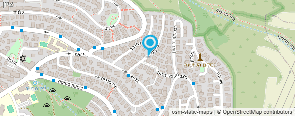 מפת הגעה אל בתיה סטודיו לגרפיקה