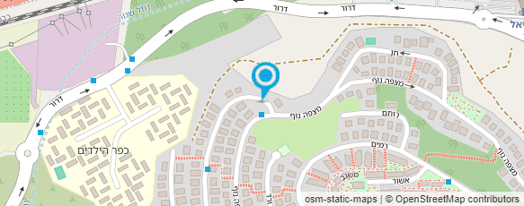 מפת הגעה אל הרפז מרים - טיפול בתינוקות