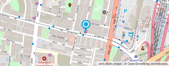 מפת הגעה אל מ.ד. מדיקל קליניק בע"מ