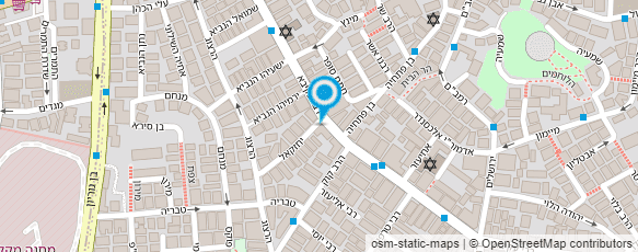 מפת הגעה אל משרד הרב לנדא