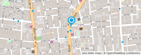 מפת הגעה אל יושרה ביטוח פנסיה ופיננסים