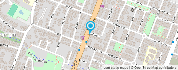 מפת הגעה אל רן כרמל - יועץ מס