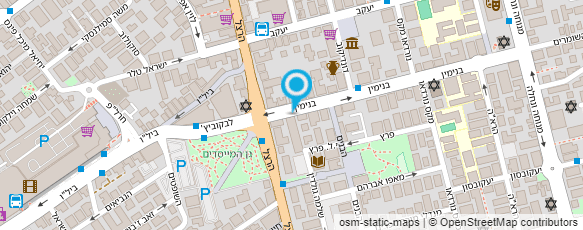 מפת הגעה אל מכון רינת